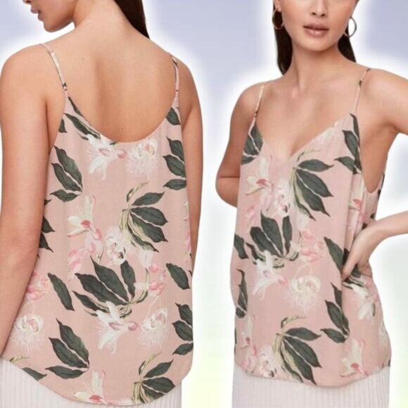 BABATON Aritzia Everly Flora Blouse Sz XS - Picture 1 of 8